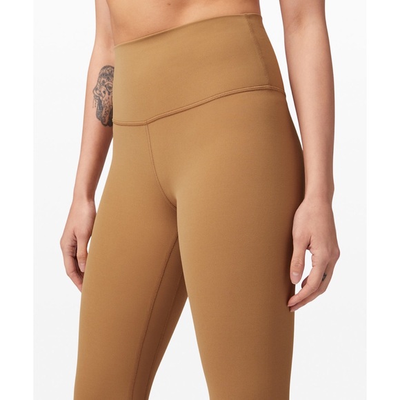 Lululemon Saddle brown Align 28” leggings size 4 - Picture 8 of 9